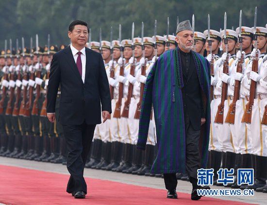 习近平:中方支持有实力中国公司赴阿富汗投资