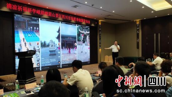 推介会现场。 推介会现场。